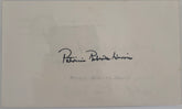 Patricia Roberts Harris original signature